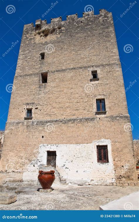 Episcopio Castle. Grottaglie. Puglia. Italy Stock Photo - Image of ...