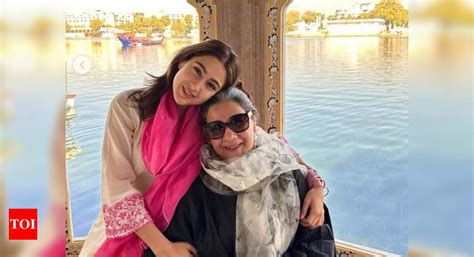 Sara Ali Khan Pens Birthday Wishes For Her Whole World Mother Amrita