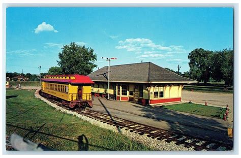 1969 National Railroad Museum Railway Green Bay Wisconsin Wi Unposted