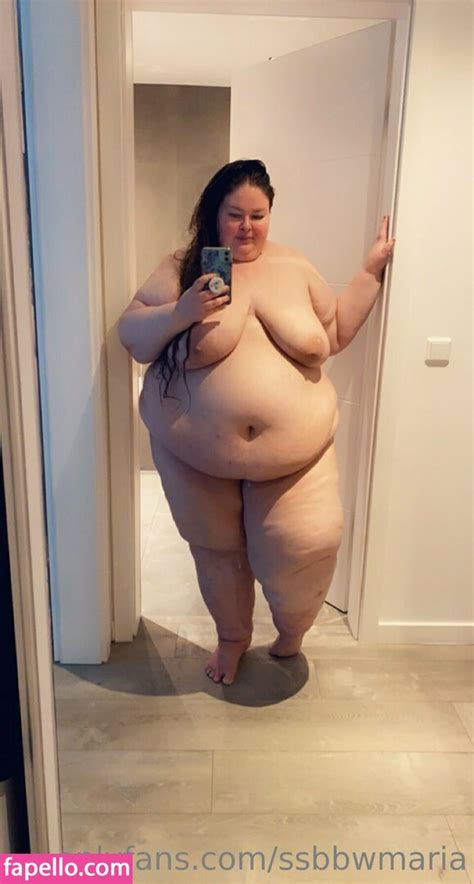 Ssbbw Mary Ssbbwmaria Nude Leaked Onlyfans Photo Fapello