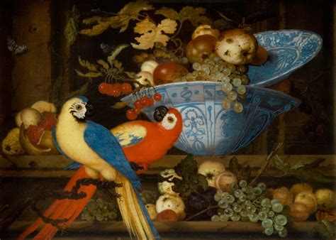 File Balthasar Van Der Ast Fruit Still Life With Two Parrots