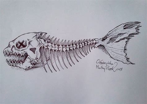 Dead Fish Drawing at PaintingValley.com | Explore collection of Dead Fish Drawing