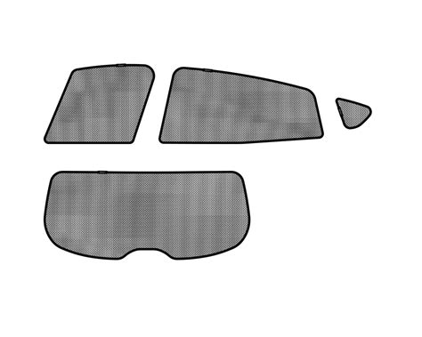 SUBARU IMPREZA 5-DOOR 2017-2020/ CROSSTREK 2018-2020 SOLTECT SUNSHADE SIDE & REAR WINDOW ...