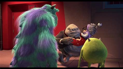 waternoose kidnaps boo  banishes mike  sullivan monsters