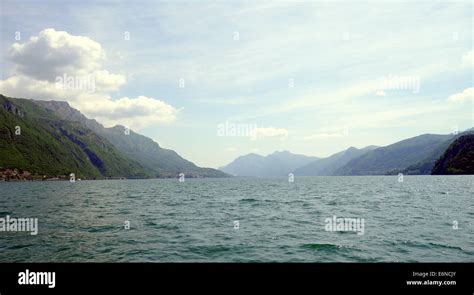 Lake Como view Stock Photo - Alamy