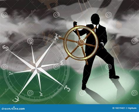 financial storm stock illustration illustration  businessman