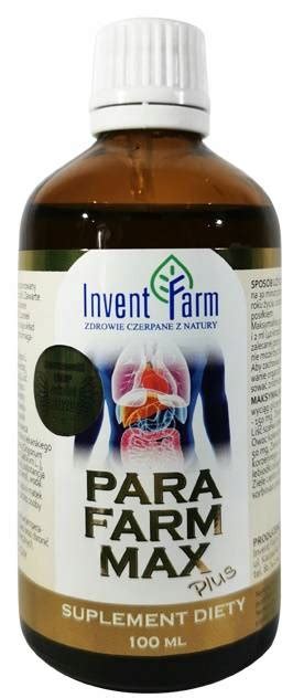 Suplement diety Invent Farm Para Farm MAX Plus 100 ml porównaj ceny