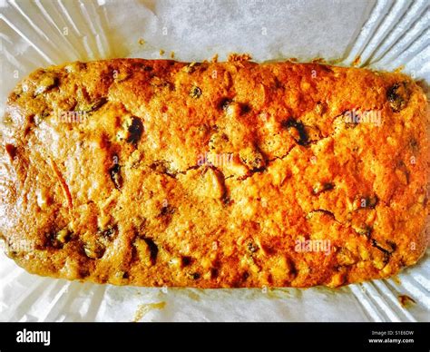 homemade tea bread stock photo alamy