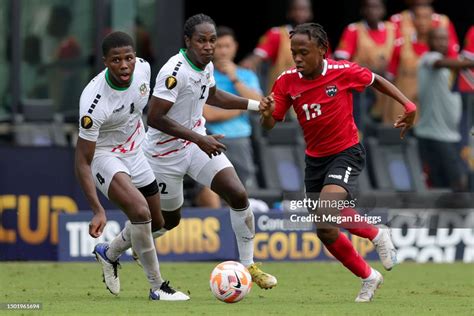 Andre Burley of Saint Kitts and Nevis and Real Gill of Trinidad and