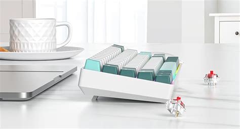 Amazon Surmen Wireless Keyboard 60 Gaming Keyboard 60 Percent Hot Swappable RGB Mini