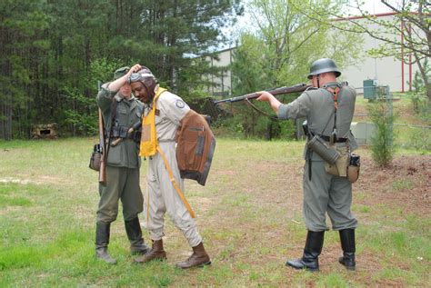 Captured By The Germans WWII Reenactment Dobbins Air Reserve Base