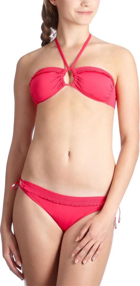 ESPRIT Bodywear Damen Bikini Z1091 MARIN Bay Gr 38 Pink 25 Amazon De Bekleidung