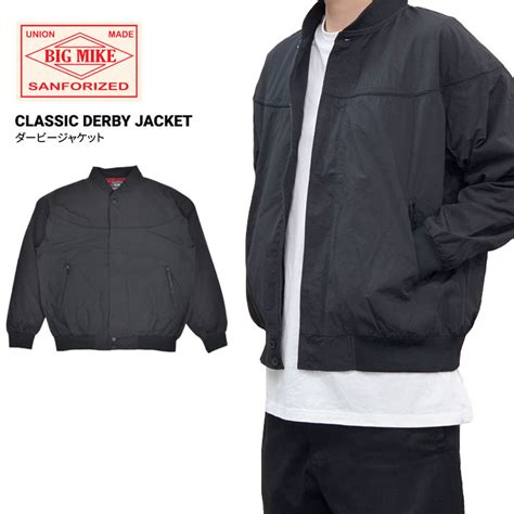 楽天市場割引クーポン配布中 BIG MIKE ビッグマイク ジャケット CLASSIC DERBY JACKET ダービージャケット