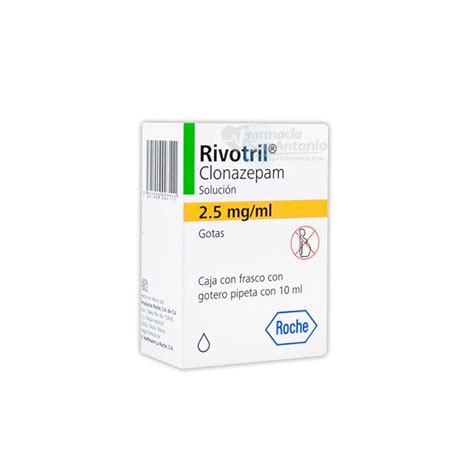 Rivotril 25mg Gotas 10ml And Farmacia San Antonio