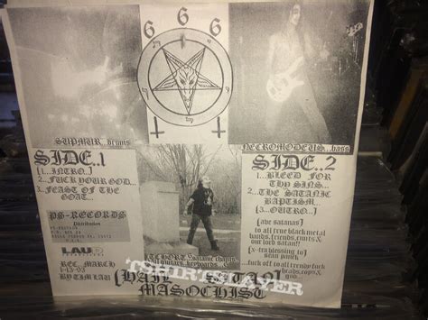 Masochist Fuck Your God Tshirtslayer Tshirt And Battlejacket Gallery