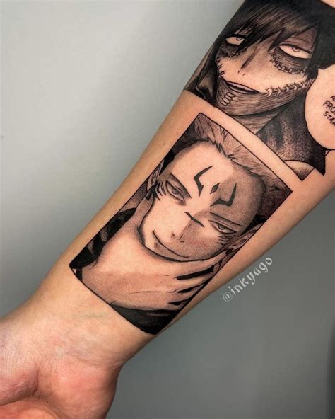 Anime Tattoo Otaku Yago On Instagram Sukuna Fizemos O Sukuna E O