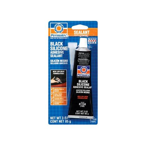 Permatex Black Silicone Adhesive Sealant