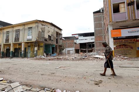 Más de 2 000 millones de dólares para reparar Ecuador tras el terromoto