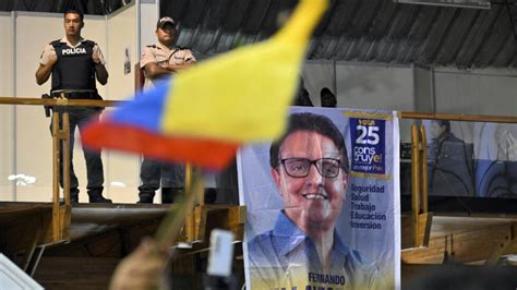 Es una pérdida muy grande Ecuador despide al asesinado candidato