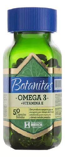 Omega 3 X 50 Perlas Botanitas Unidad A 33790