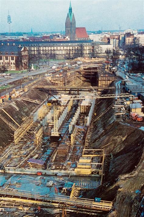 Hannovers U Bahn Der Bau In Bildern Ndrde Geschichte Orte