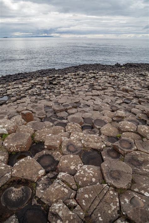 Giant S Causeway Volcanic Formations Stock Image - Image of basalt ...