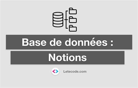 Notions De Base De Donn Es Qu Est Ce Que C Est D Finition Et Types