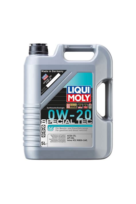 LIQUI MOLY 0W20 Motor Yağı Special Tec V 5 Litre 20632