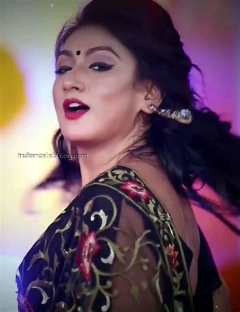 Telugu Tv Actress Reality Dance Show Hot Saree Hd Caps Indiancelebblog