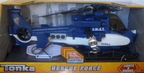 Amazon.com: Tonka Rescue Force - Police Helicopter - Blue and White ...