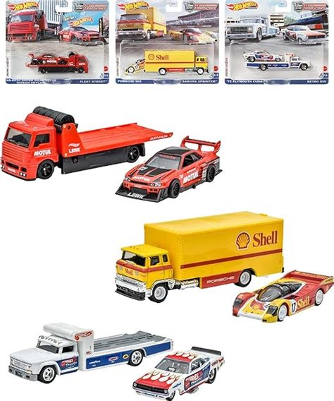 Amazon ホットウィール Hot Wheels チームトランスポート アソートミニカー 台入り BOX販売 才 R FLF ミニカーダイキャストカー ホビー