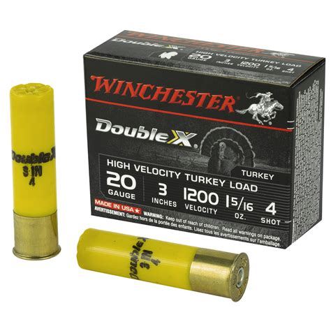 Winchester Ammunition Double X High Velocity Turkey Gauge