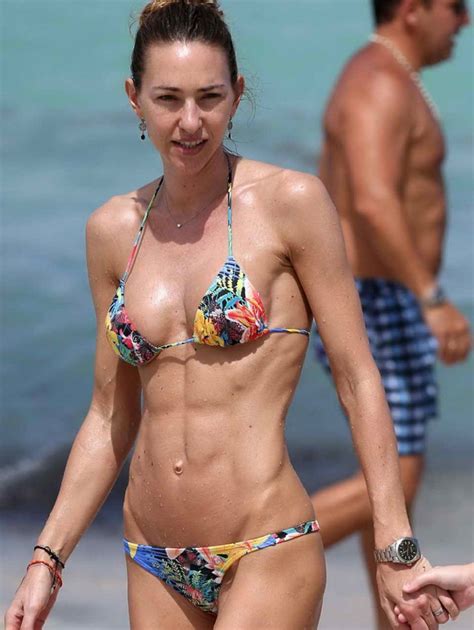 Andrea Burstein In Bikini At The Beach In Miami Lacelebs Co