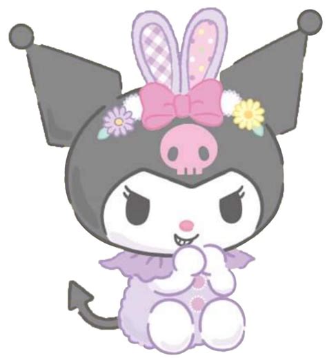 Freetoedit Kuromi Easter Bunny Sticker By Love Sanrio