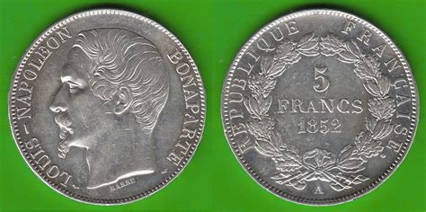 Frankreich Francs A Napoleon Iii Ef Ein Kratzer