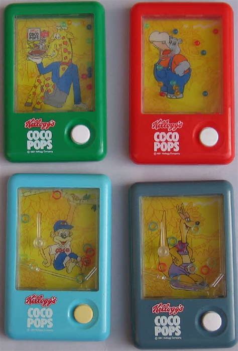 1991 Water Games Issued With Kelloggs Coco Pops