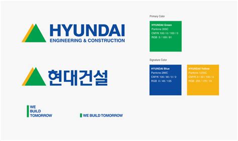 Corporate Identity For Hyundai Engineering And Construction Co Ltd