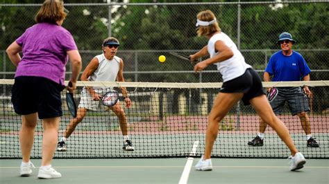 Generations Come Together Over Pickleball Shots Health News Npr