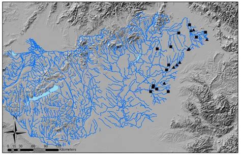 The Study Area In The Carpathian Basin The Hungarian Watercourses Are