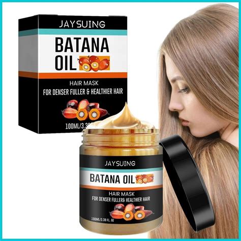 Batana Oil For Hair Growth 100 มล ครีมน้ํามันบาทาน่าอ่อน บํารุงเส้นผม