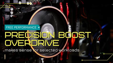 Free Performance Precision Boost Overdrive Pbo With Amd Ryzen Cpu