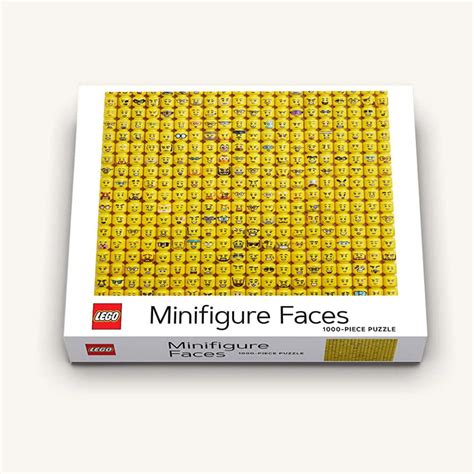 LEGO Minifigure Faces 1000 Piece Puzzle – The Puzzle Nerds