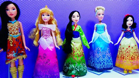 Nova Colecao De Bonecas Das Princesas Da Disney Completo Em Portugues