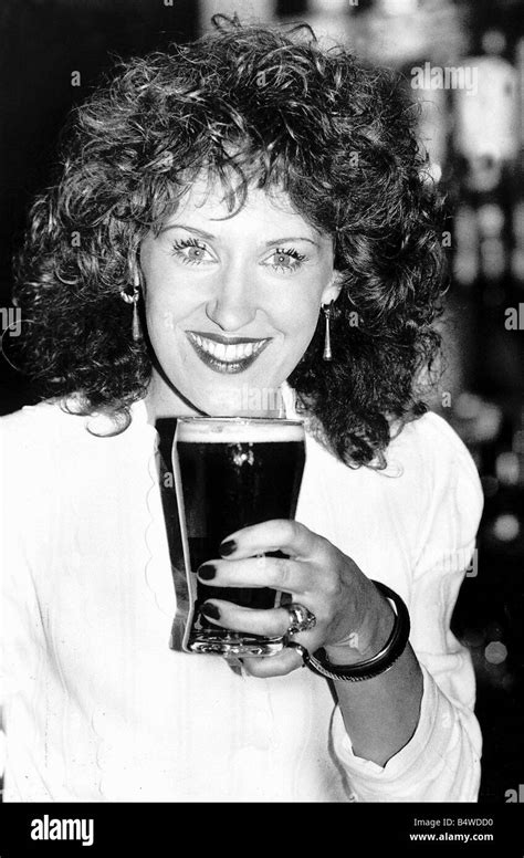 Anita Dobson Actress Who Stars In Soap Eastenders As Angie Watts Stock