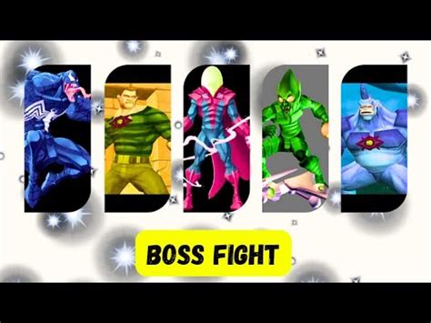 SPIDER MAN FRIENDS OR FOE BOSS FIGHT YouTube