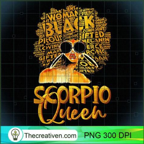 Beautiful African American Scorpio Queen Natural Hair Women Png Afro