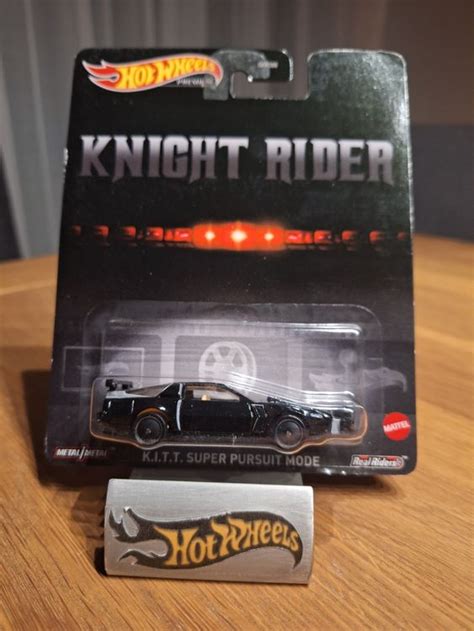 Hot Wheels Premium K I T T Knight Rider Super Pursuit Neu Und Originalverpackt In