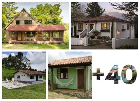 40 increíbles casas de campo con techo de teja andina Casas de Campo