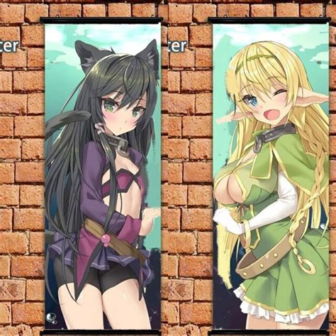 How Not To Summon A Demon Lord Galeu Rem Shera Otaku Poster Wall Scroll