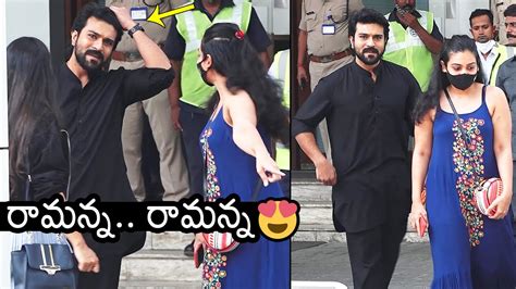 Mega Power Star Ram Charan Latest Visuals Ram Charan With His Lady